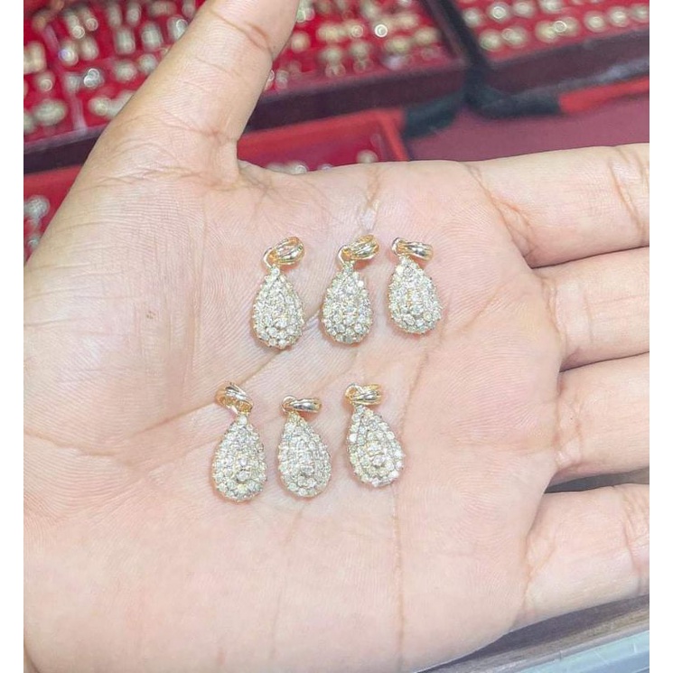 Liontin Mainan Labu Mini Berlian Medan Asli bmf
