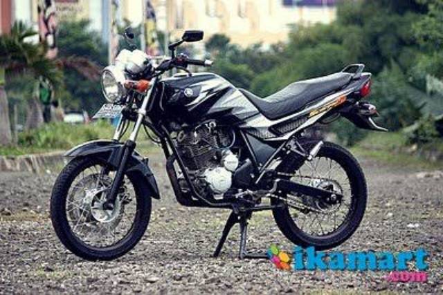 STIKER STRIPING SCORPIO Z 2007