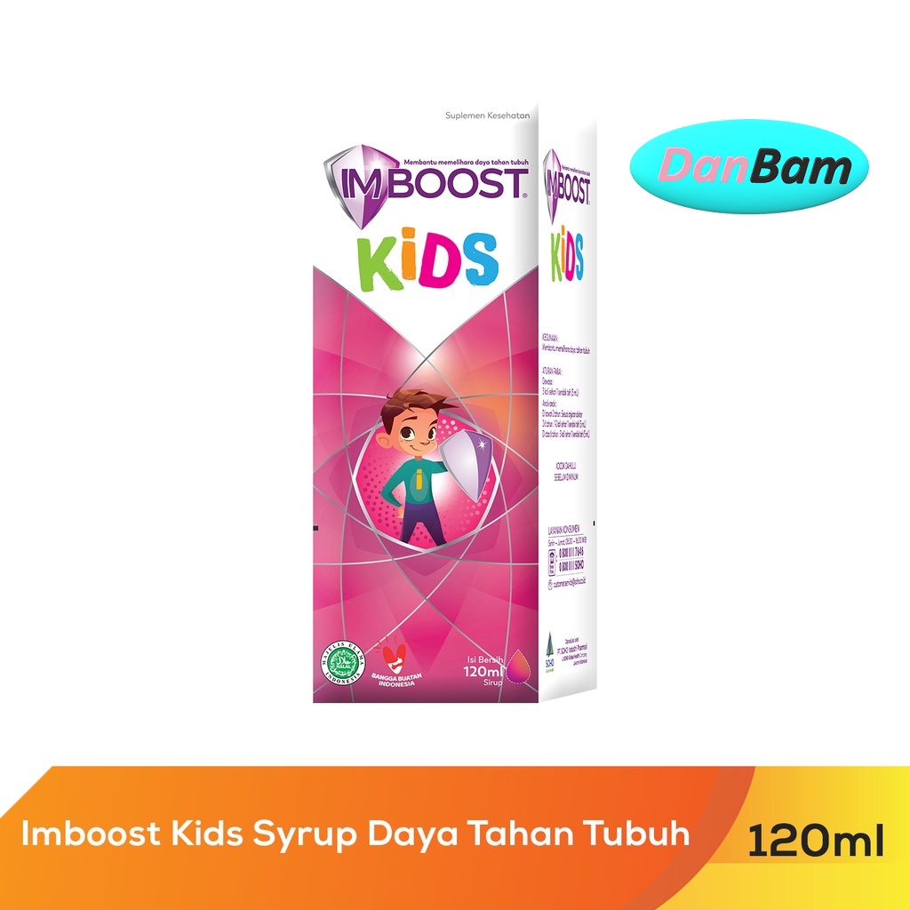 Imboost Kids Syrup 120 ml Daya Tahan Tubuh - 120ml