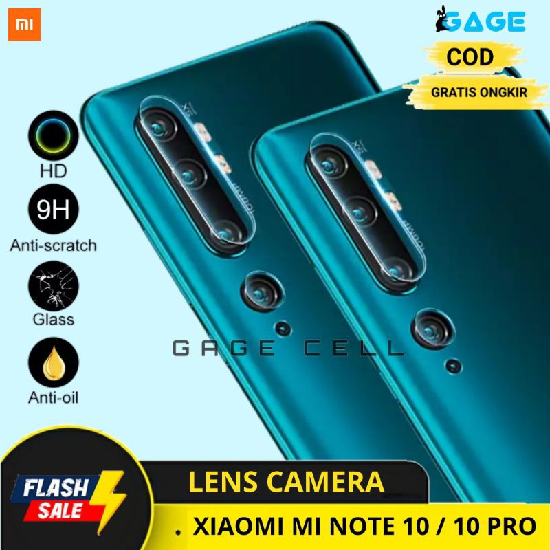 COD✅ Tempered Glass Camera Tg Antigores Kamera Xiaomi Mi Note 10 Pro -Pelindung Kamera Mi Note 10pro