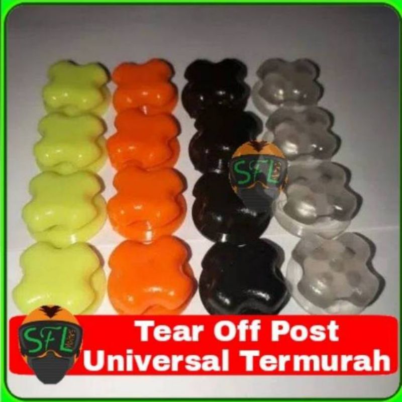 Tear Off post / TOP universal untuk semua merk helm