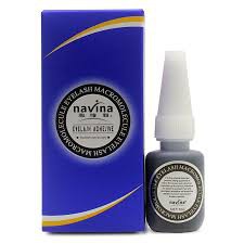 NAVINA GLUE RED AND BLUE BOX KOTAK MERAH DAN BIRU LEM EYELASH EXTENSION