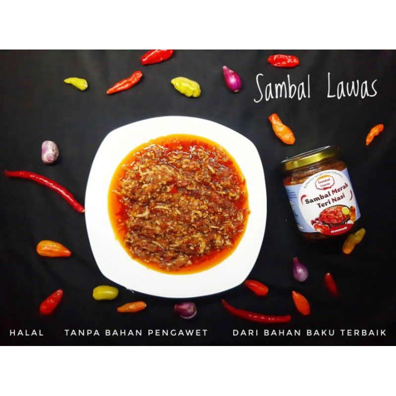 

sambal lawas teri nasi originalpedas 350g