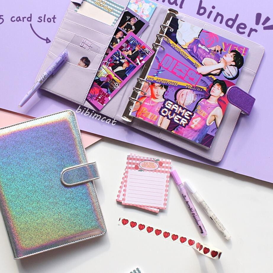 

ㅻ Journal Binder Leather A5 / Photocard Binder Agenda Kulit ➡