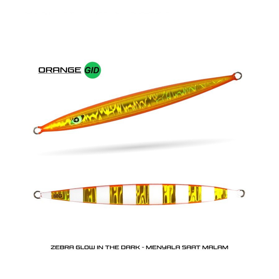Metal Jig 80 Gram - Model copy Ocea Pebble Stick