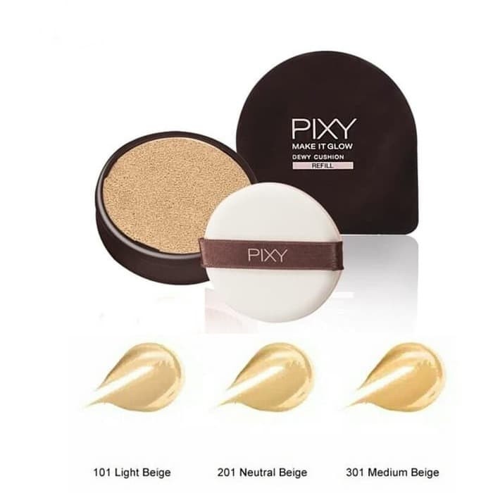 ✨LACIKOSME✨ PIXY MAKE IT GLOW DEWY CUSHION - FULLSIZE REFILL ORIGINAL