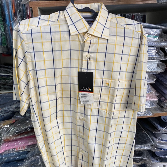 kemeja lengan pendek pria arnold palmer original sisa pabrik ori