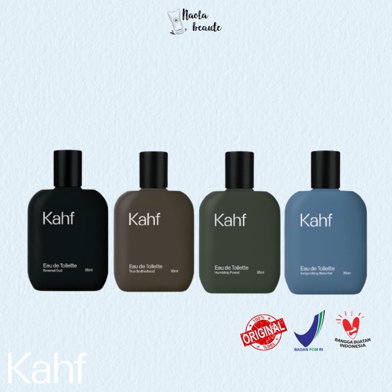 KAHF Parfume Pria Eau De Toilette Revered Oud 35ml