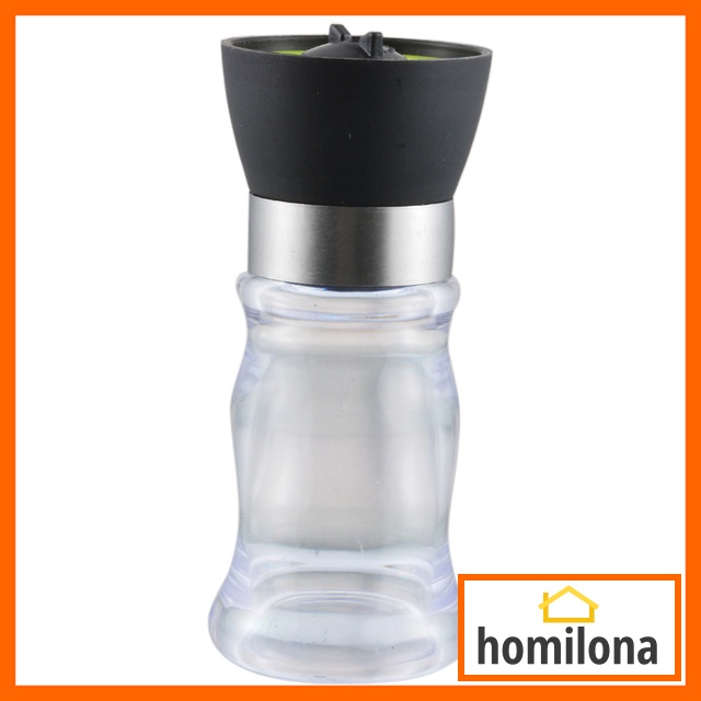 Penggiling Biji Lada Manual Pepper Mill Grinder - Leeseph M1599 - Black