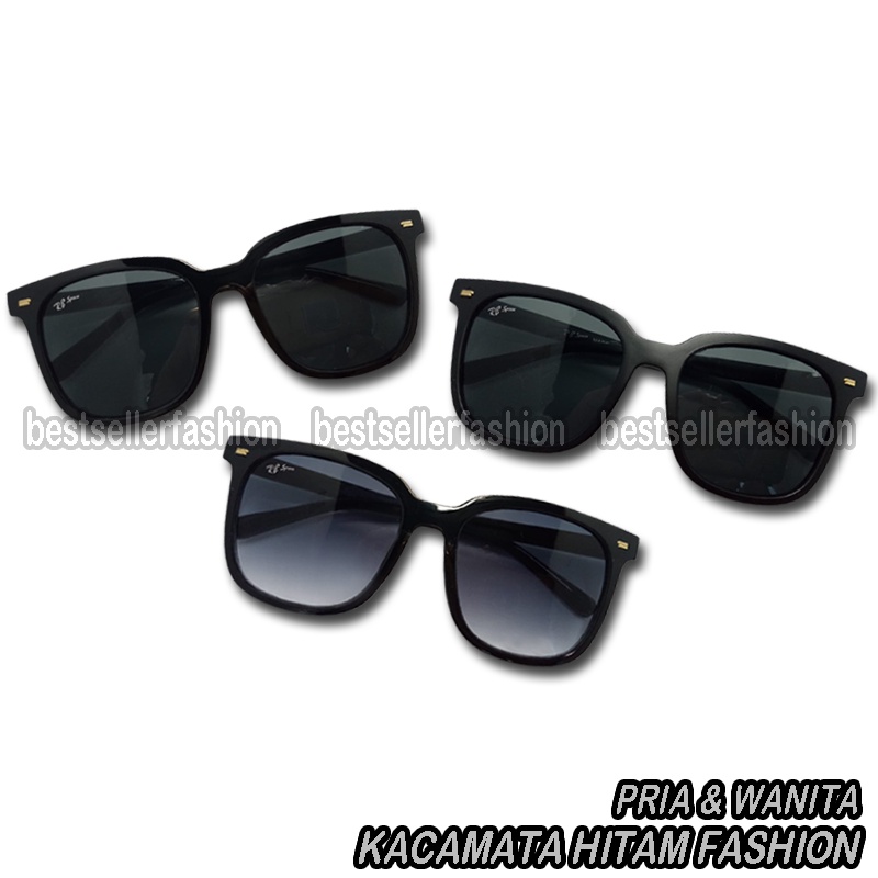 Kacamata Kotak Hitam Korean Fashion Sunglassess Wanita/Pria unisex Kacamata Gaya Cewek Cowok Korean Collcetion Fashion Design Oversized Sunglasses Unisex Kacamata Hitam