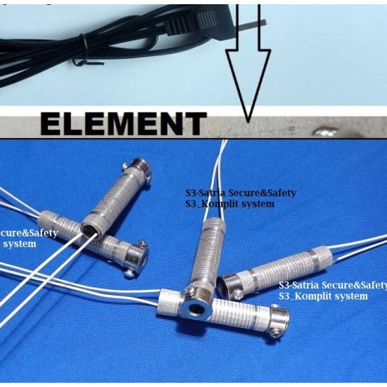 ☟ ELEMENT SOLDER 100 WATT SOLDER KAYU Elemen 100W ➣