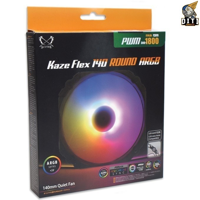 Scythe Fan Case Kaze Flex 140 ARGB PWM