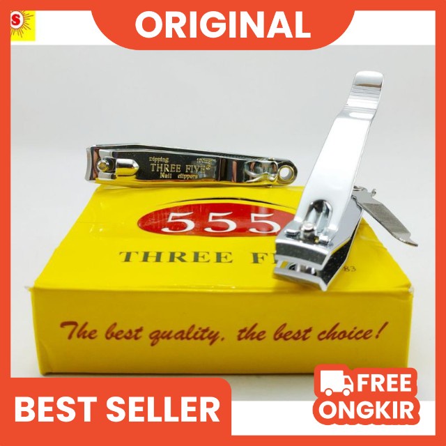 Gunting kuku stainless 555#alat potong kuku 555#potong kuku stainless 555#