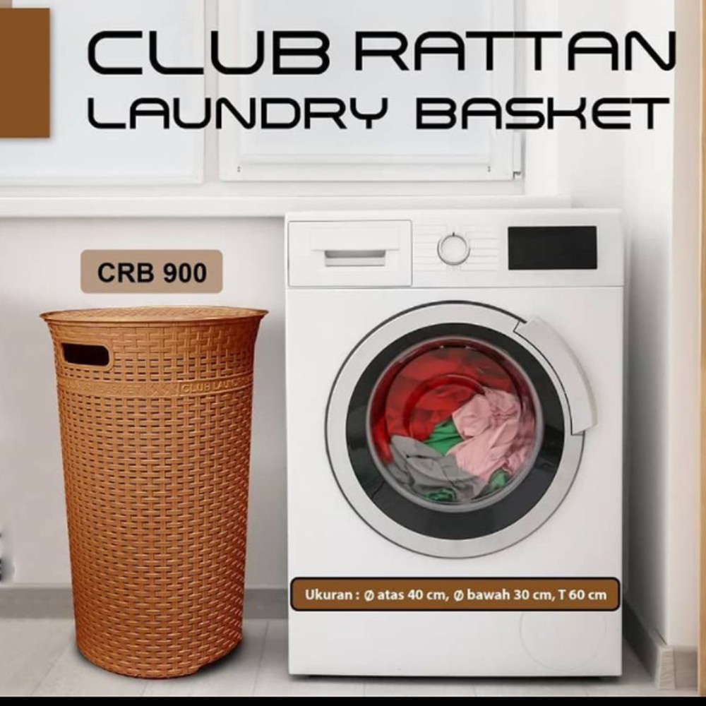 Keranjang Baju Kotor Keranjang Baju Laundry Bag Tempat Baju Kotor Keranjang Binatu Tempat Laundry CLUB CRB 900