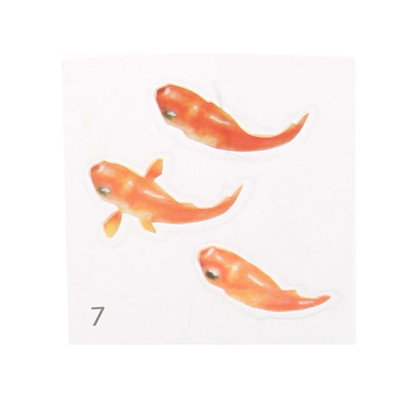 Siy Stiker Film Bentuk Ikan Mas 3d Bahan Resin Untuk Membuat Perhiasan Diy