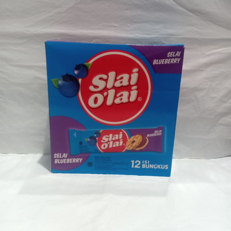 

Slai O'lai Blueberry box isi 10