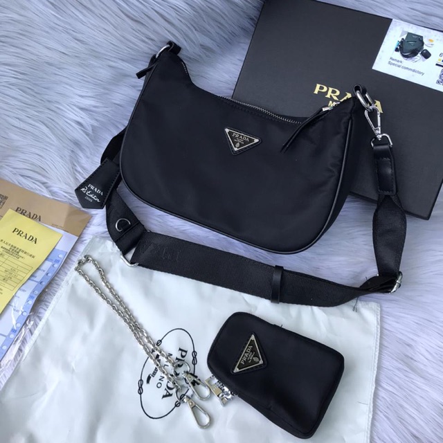 prada sling nylon bag