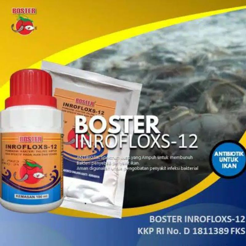 Boster INROFLOXS 12 / INROFLOX 12 / INROFLOK 12 cair 100 ml