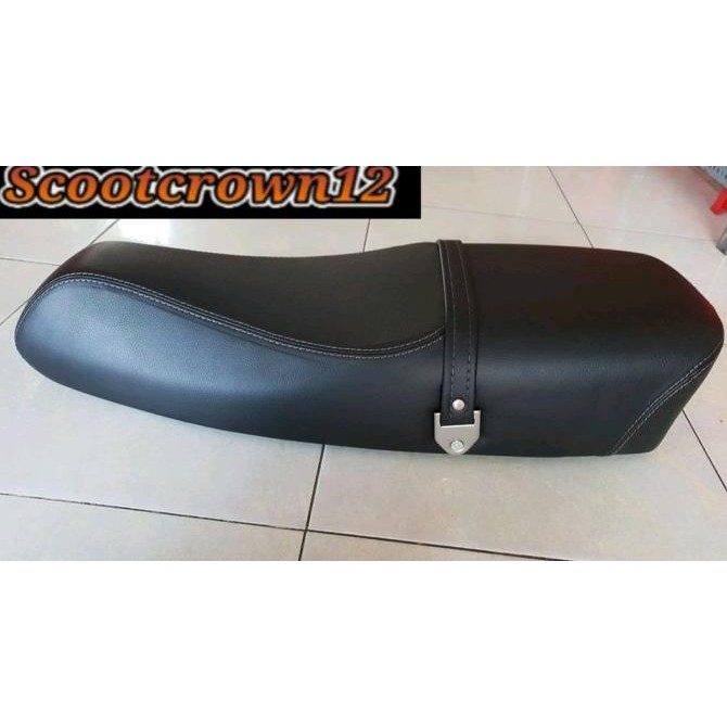 Jok Vespa New Px Original Warna Hitam Mtr4