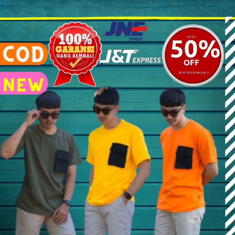 Kaos Pria Kaos Oversize Kaos Oversize Wanita Kaos Oversize Pria Kaos Oversize Saku T shirt Oversize 