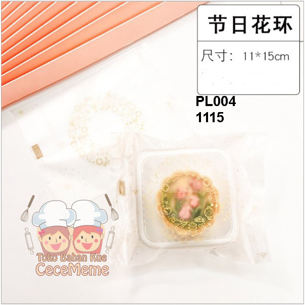 

Plastik Mooncake Kue Bulan Kemasan Cookies Nastar Mochi 100gr 125gr P4