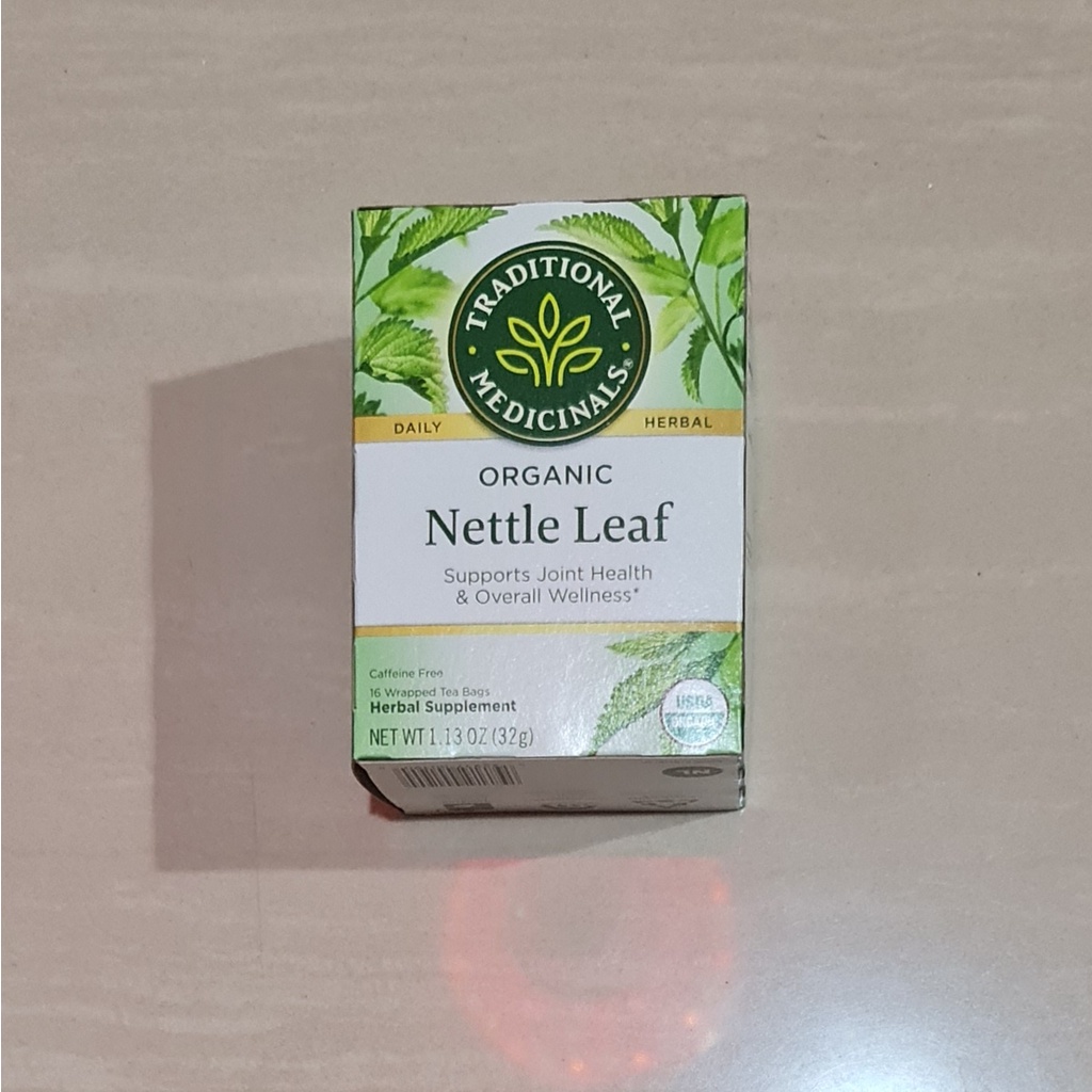 Traditional Medicinals Organic Nettle Leaf Herbal Tea 16 x 2 Gram