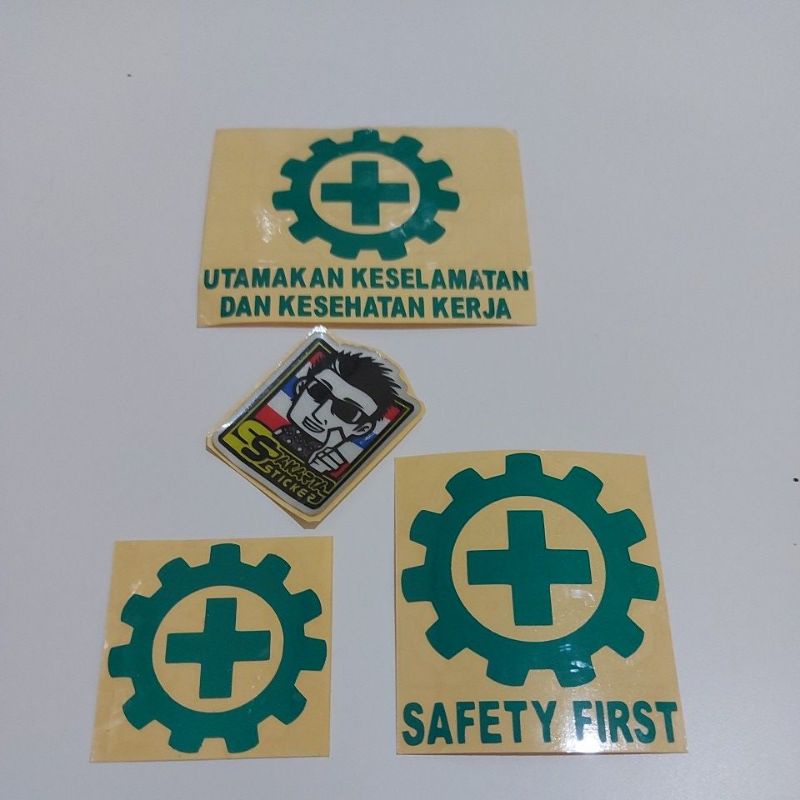 

Sticker Stiker K3 Safety First Cutting