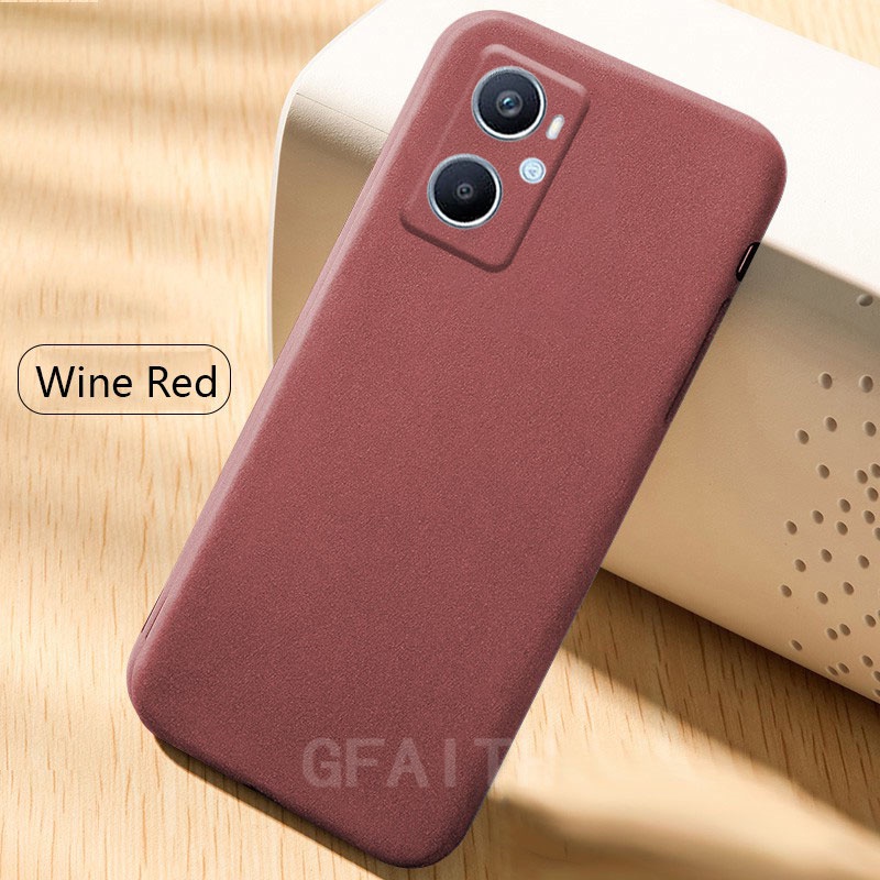 Soft Case Silikon Oppo A36 A76 A96 4G A57 4G / A77s Slim Matte Sandstone