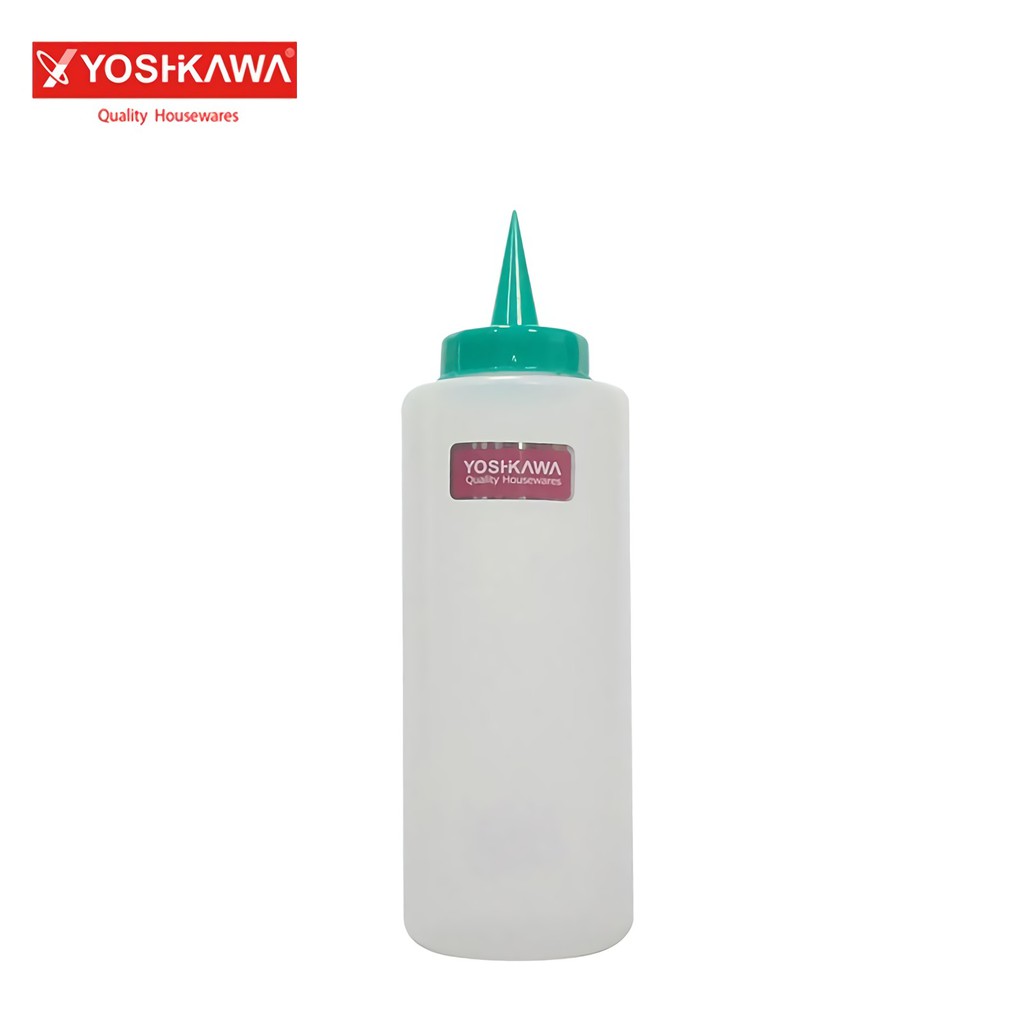 

YOSHIKAWA Botol Kecap 300 ML Squeeze Dispenser EVL-BK-01 Hijau