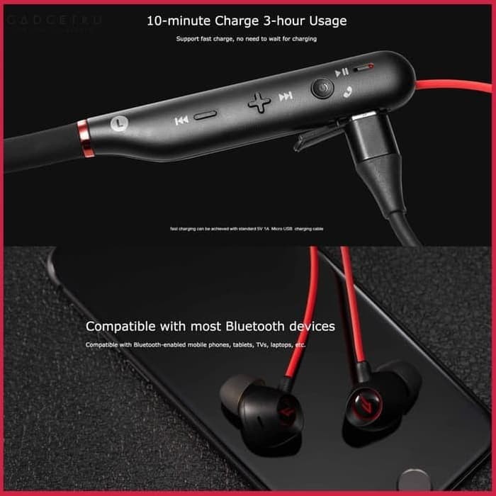 Terbaru  XIAOMI 1MORE SPEARHEAD WIRELESS BLUETOOTH EARPHONE