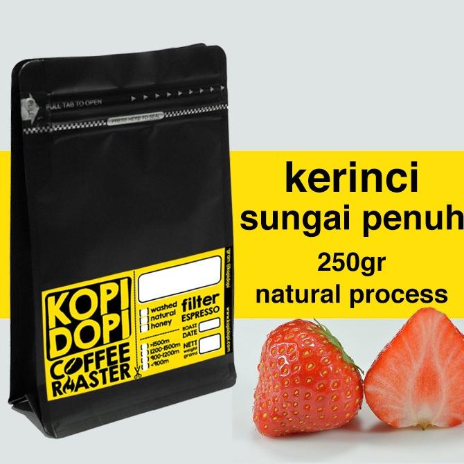 

[ COD ] Kopi Arabika Kerinci Sungai Penuh Natural 250gr 250g Omni Roast BOOM SALE Kode 63