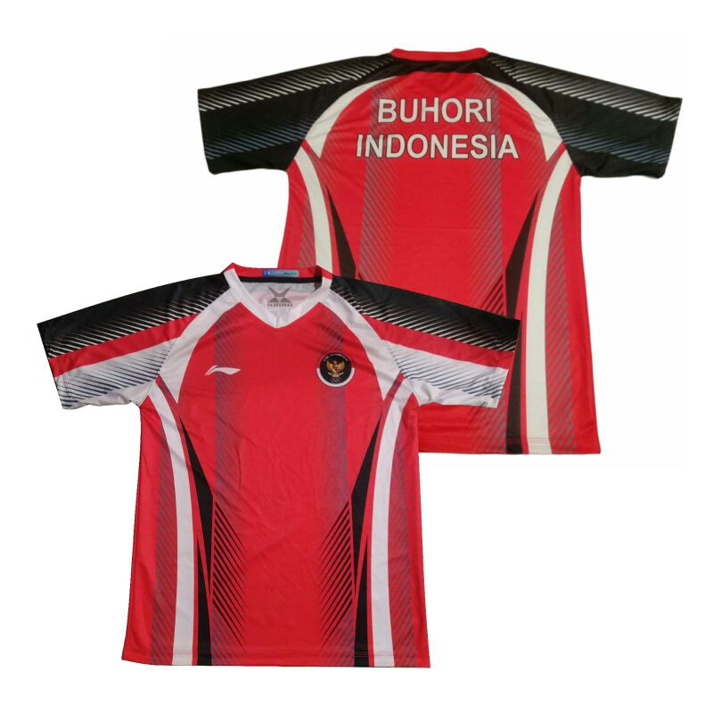 Jual Baju Kaos Jersey Badminton Olimpiade Tokyo Free Tambah Nama Shopee Indonesia