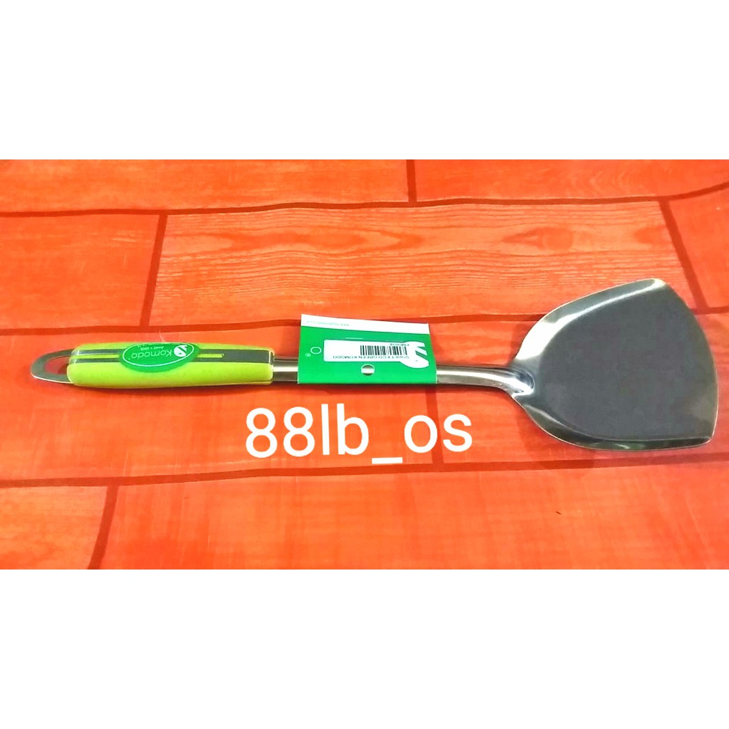 Sodet Stainless Steel Tebal / Sodet Stenlis / Sodet Stainless Steel Komodo Eco Green / Spatula Stain
