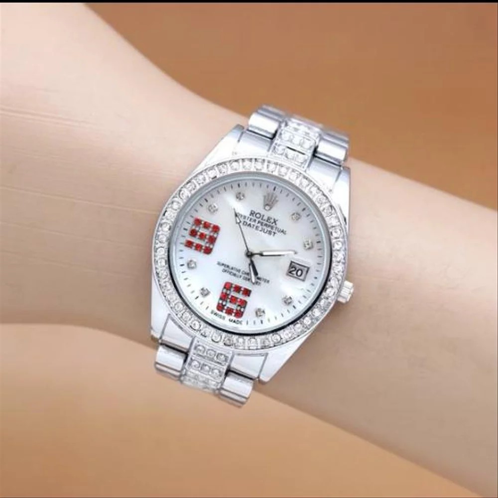*Original Produk* Jam Tangan Wanita Rolex Lady Gaga Super Premium Mewah Elegan BK