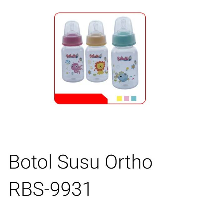 Botol Susu Karakter ECO PP 125ml Reliable