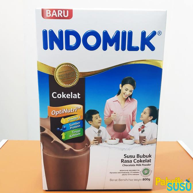 

Indomilk Coklat 800 g Susu bubuk coklat ut anak dan dewasa