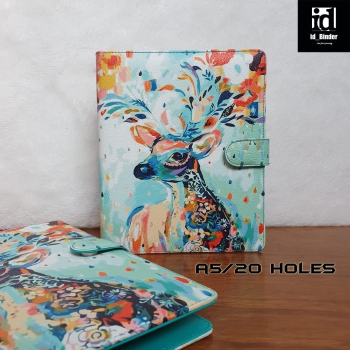 

Promo Binder Printing Motip Deer Colour A5/Ring 20, B5/Ring 26 Trendi