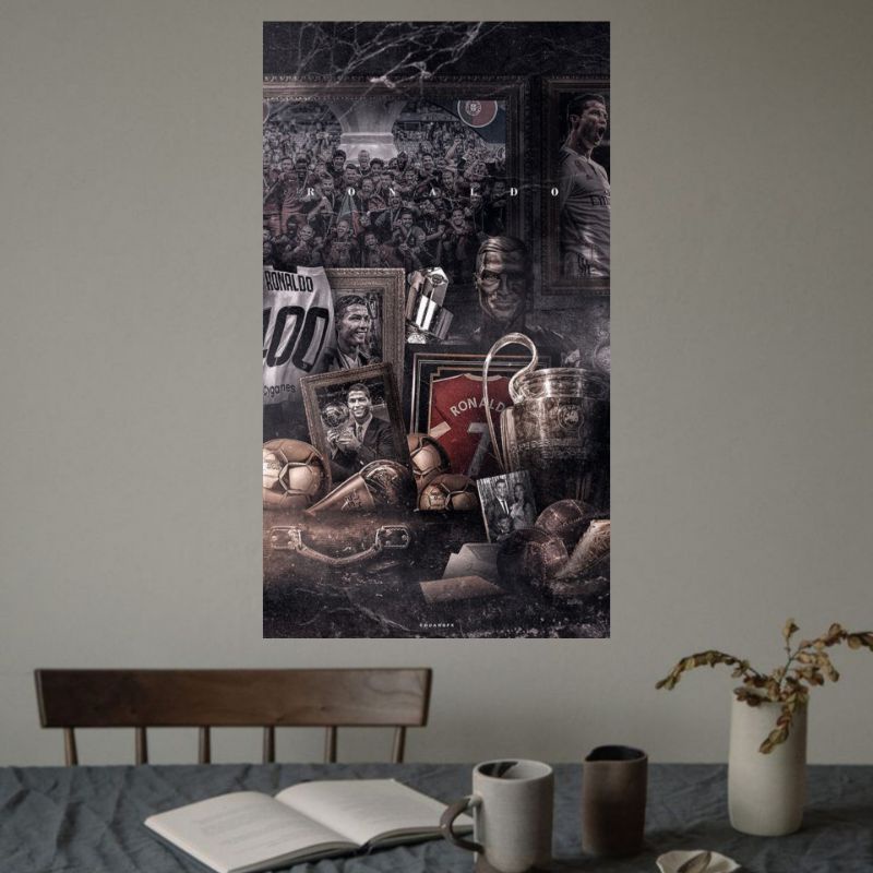 POSTER RONALDO/MESSI, POSTER BOLA