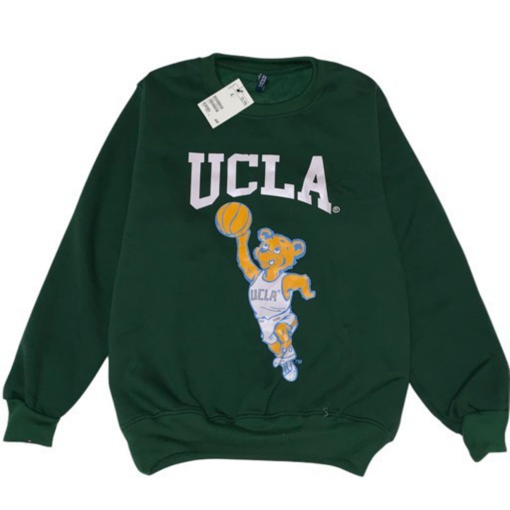 Sweater Distro Cowok Ucla Crewneck Ucla Original Crewneck UCLA Sweater ucla hitam hijau abu abu crew
