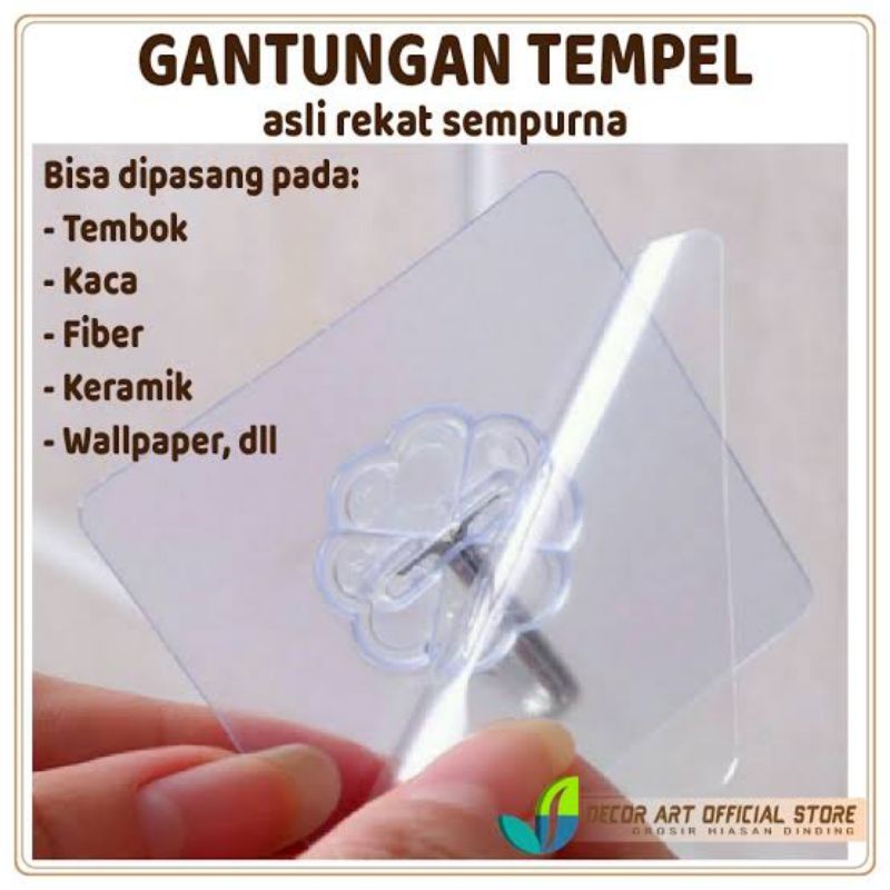 Gantungan Tempel Hook Multifungsi Ajaib Gantungan Dinding Kait Magic Serbaguna Kamar Mandi Dapur