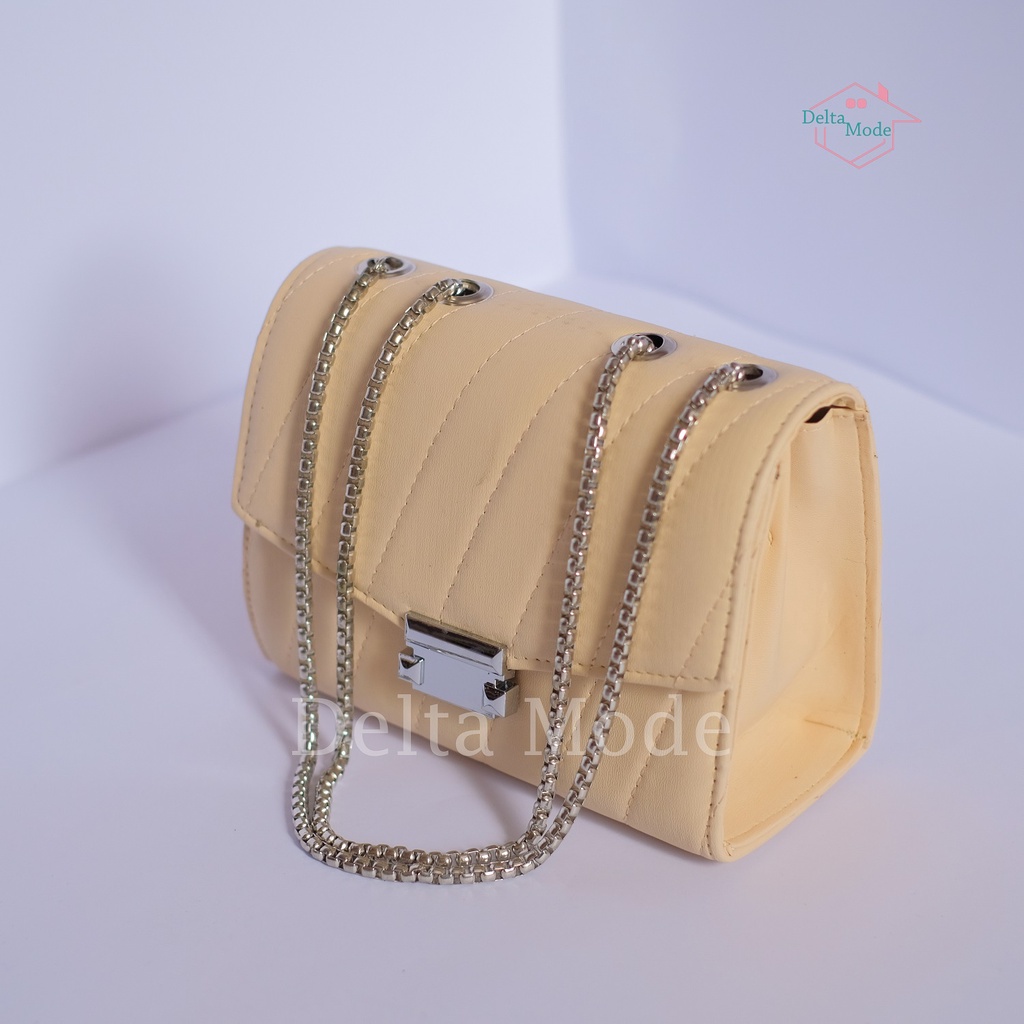 Tas selempang wanita/Tas bahu - Deltamode - AMORA SLOT SILVER 2