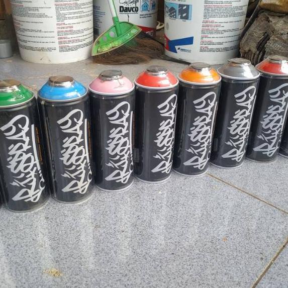 

1pcs cat warna doff grafiti 400cc bukan diton samurai pilok pilox sapuro cat lukis Baru