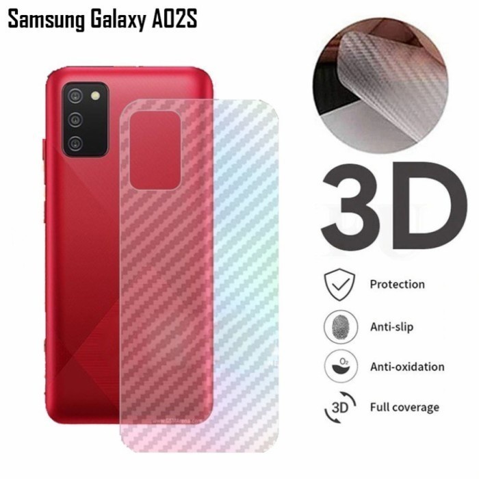 Back Skin Carbon Infinix Hot 11 - Skin Carbon infinix hot 11