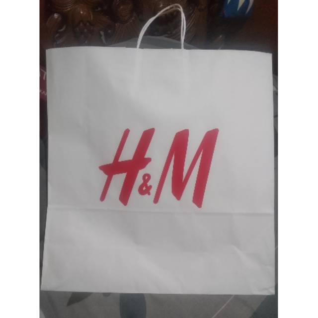 

H&M paperbag super besar original