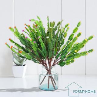  fo Buket Bunga Kaktus DIY Warna  Hijau  untuk Dekorasi  