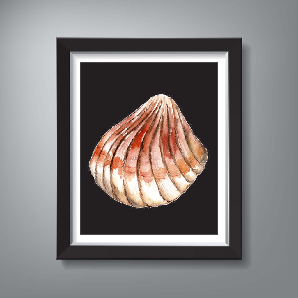 Sketsa Warna Watercolor Hiasan Dinding Artistik Ilustrasi Hewan