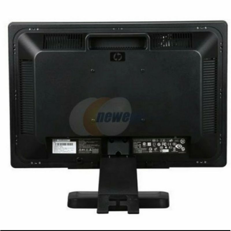 Lcd Monitor 19 Inch Hp Wide Screen Lengkap Kabel Mulus Like New Jossss