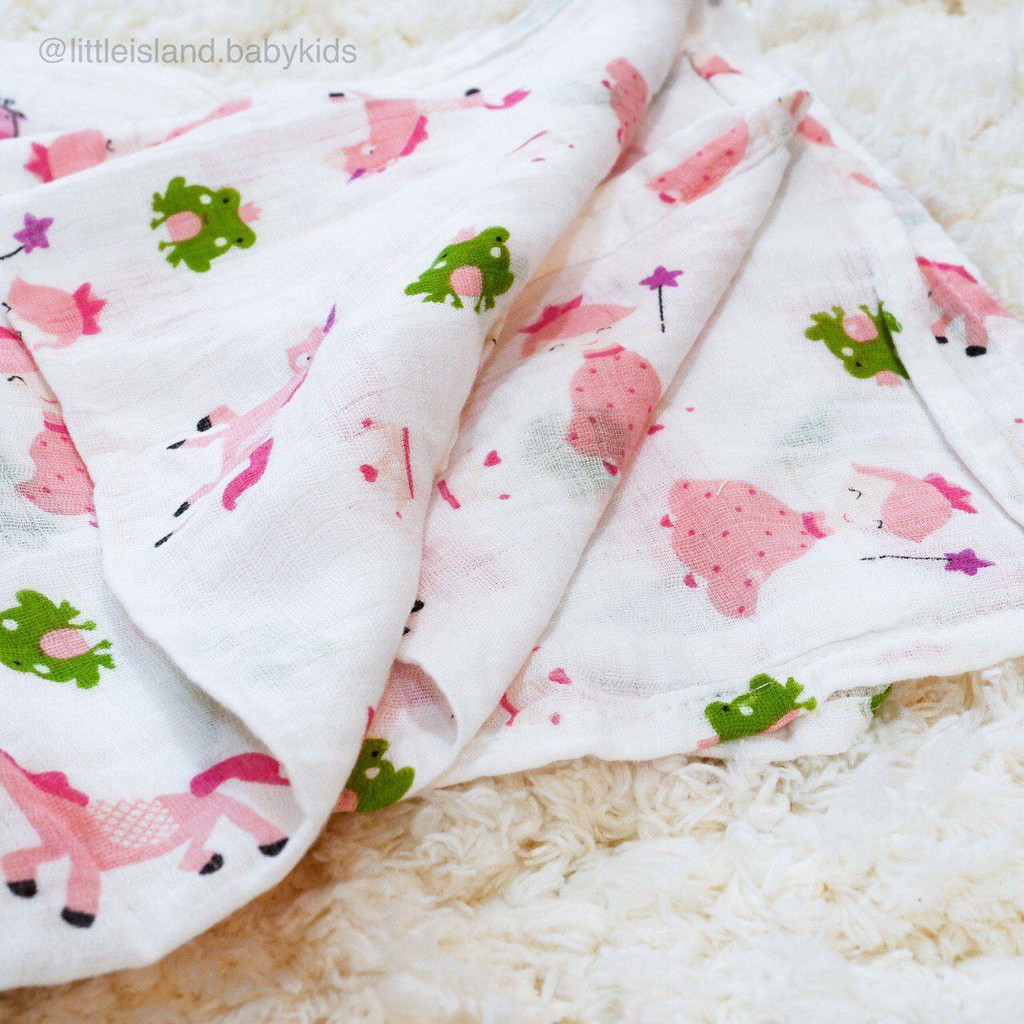 LIN004 - Selimut Bayi Kain Muslin Premium, Soft &amp; Comfortable Muslin