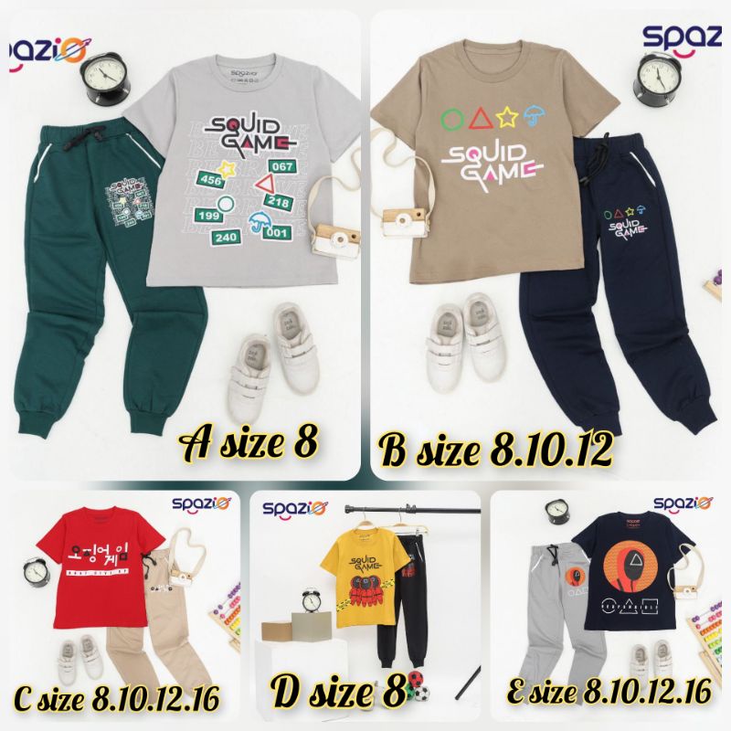 Setelan Teen Squid Game by Spazio