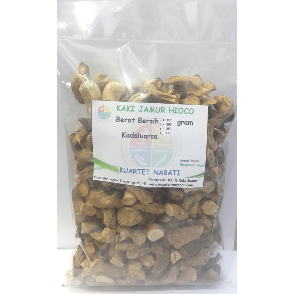 

Unik Kaki Jamur Hioco Kering 250 gr Diskon